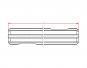 PROFIL KWP1 3/8-6V L185 FRÄSUNG 1123871 La Walterscheid® Walterscheid® Profil KWP 1 3/8-6V - 1123871