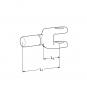 SST M36x3 L153 B30,3-32 ZN12/CN/T2 1206072 La Walterscheid® Fork rods Walterscheid® Yoke rod SST 30 - 1206072