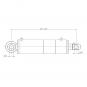 HUBZYLINDER HZ100 560-860 LA.R9005/60 1207647 La Walterscheid® Walterscheid® Hubzylinder - 1207647