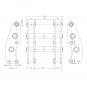 HUBARM-TRAGRAHMEN L500 BREIT991 M.BUCHSEN 1207659 La Tragrahmen & Anbausystem Walterscheid® Hubarm Tragrahmen - 1207659
