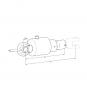 STABILISATOR-GRUNDK HGST L325 HUB22 KH30-50 LA.R1004 1208938 La Walterscheid® Walterscheid® Stabilisator Grundkörper HGST - 1208938