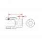 NG 2200 RD25H8 SPB8 L80 1041082 La Walterscheid® Standard yokes Walterscheid® Hub yoke NG 2200 - 1041082