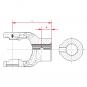 NG 2200 ZNP25X22-14 GM10 L80 1339683 La Walterscheid® Walterscheid® Nabengabel NG 2200 - 1339683