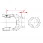 NG 2200 RD30H8 SPB10 L76 1178337 La Walterscheid® Walterscheid® Hub yoke NG 2200 - 1178337
