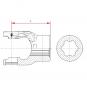 NG 2200 KNP1 3/8-6 L80 1041298 La Walterscheid® Walterscheid® Nabengabel NG 2200 - 1041298