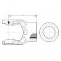 NG 2200 ZNP1 3/8-21 L80 1327776 La Walterscheid® Walterscheid® Mâchoire alésée NG 2200 - 1327776
