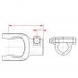 AGKF 2300 RZ1 1/4 P1/4 M12X75 L107 1082373 La Walterscheid® Walterscheid® Aufsteckgabel AGKF 2300 - 1082373
