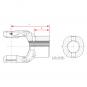 NG 2300 ZNP35X31-18 SPB10 L105 P-SITZ 1124499 La Walterscheid® Walterscheid® Nabengabel NG 2300 - 1124499