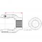 NG 2300 ZNP1 3/8-21 L81 1174357 La Walterscheid® Walterscheid® Mâchoire alésée NG 2300 - 1174357