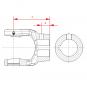 NG 2300 RD40H8 P10 GM12 L85 1195901 La Walterscheid® Standardgabeln Walterscheid® Nabengabel NG 2300 - 1195901