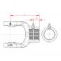 NG 2300 ZNP1 3/8-21 L95 NIP 1105734 La Walterscheid® Walterscheid® Nabengabel NG 2300 - 1105734