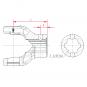 NG 2300 KNP1 3/8-6 SPB8 L75 KURZ P-SITZ 1173544 La Walterscheid® Walterscheid® Mâchoire à gorge NG 2300 - 1173544