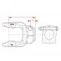 AGKK 2600 RD45 P14 M12X85 L128 1359093 La Walterscheid® Walterscheid® Mâchoire d'extrémité AGKK 2600 - 1359093