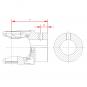 NG 2600 RD50 P14 GM14 L130 Gabel Ng 3 Walterscheid® Standard yokes Walterscheid® Hub yoke NG 2600 - 1175082