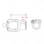 AGCC 2450 KNP1 3/4-6 CC L112 KPL  Walterscheid® Walterscheid® Mâchoire d'extrémité AGCC 2450 - 1104152