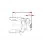 AGKK 2500 ZNP40X36-20 M12X80 L118 1357819 La Walterscheid® Walterscheid® Mâchoire d'extrémité AGKK 2500 - 1357819