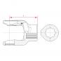 NG 2500 KNP8X36X42 F.ZS L110 1330775 La Walterscheid® Standardgabeln Walterscheid® Nabengabel NG 2500 - 1330775