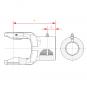 NG 2500 ZNP40X36-20 L130 NIP 1128789 La Walterscheid® Machoires standards Walterscheid® Mâchoire alésée NG 2500 - 1128789