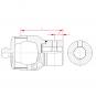 NG 2580 RD35H8 P10 GM14 L125 Gabel Ng W 1 Walterscheid® Wide Angle Connecting Yokes Walterscheid® Hub yoke NG 2580 - 1134727