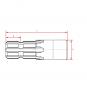 PROFIL KWP1 3/4-6 L500 RD50H9 R-NUT 1043116 La Walterscheid® Walterscheid® Profil KWP 1 3/4-6 - 1043116
