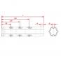 PROFIL S5 535 SPB11 22 B5,5 7 NIP6 50100 185 STOPFEN F.DIRI 75 45 194 La Walterscheid® Walterscheid® Profil S 5 - 1123046