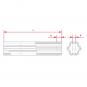 PROFIL S5H 680 SPB14 22 75 45 55 La Walterscheid® Telescopic Sections Walterscheid® Profile S 5H - 1168274