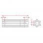 PROFIL S4H 680 SPB11 14 SPB11 22 Profil S4H La Walterscheid® Telescopic Sections Walterscheid® Profile S 4H - 1699747