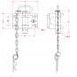 KU602 HD=140x80/17 mm-35x170 mm 8002462 La Walterscheid® Anhängetechnik Walterscheid® Flanschkupplung KU602NB35 - 8002462