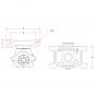 KU835 HD135x22 mm 8002465 La Walterscheid® Anhängetechnik Walterscheid® Kupplung KU835 - 8002465