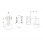 P50 105-47/49 mm 8003714 La Walterscheid® Piton-Aufsatz & Piton-Kits Walterscheid® Piton-Set PitonsetKH - 8003714