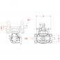 KU2000 HD=193x80 mm 8003996 La Walterscheid® Modellreihe Ku2000 Walterscheid® Innenteil KU2000/853B - 8003996