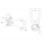 KU930 105/150/108/25 mm 8004044 La Walterscheid® Technique d’attelage Walterscheid® Accouplement à chape KU930/94008 - 8004044