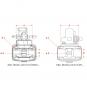 KU2000 HD=140x80/21 mm 8004733 La Walterscheid® Anhängetechnik Walterscheid® Flanschkupplung KU2000NB-45 - 8004733