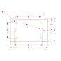 128x220x60 mm-140x80M16HD160M24 8004764 La Walterscheid® Anhängetechnik Walterscheid® Adapter AD128X220X60 - 8004764