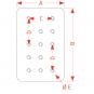 200x310x30/3x110x100M16-15H 8004918 La Walterscheid® Mounting plates Walterscheid® Mounting Plate ASP7110-200x3 - 8004918