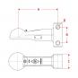 375-115x110x170HD27x115 mm 8005179 La Walterscheid® Anhängetechnik Walterscheid® Kalotte ZKK80-285 - 8005179