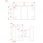 W=44-HD120x55M14-30/HD31,5x19,5 mm 8005186 La Walterscheid® Hitches Walterscheid® Adapter K44-40-601/30 – 8005186