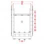 KU355 W=389/32/25 mm-9H 8005326 La Walterscheid® Anhängetechnik Walterscheid® Kupplungsbock KU355WL - 8005326
