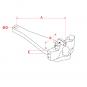 KK80 1/0/750/38,5/220/LL1/150/50 mm 8005447 La Walterscheid® Anhängetechnik Walterscheid® Kugelbalken KBa8324ZWL - 8005447
