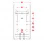 KU369 W=389/32/25 mm-11H 8005450 La Walterscheid® Anhängetechnik Walterscheid® Kupplungsbock KU369WL - 8005450