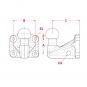 KK50 HD=83x56/11 mm 8005476 La Walterscheid® Anhängetechnik Walterscheid® Kugelkupplung K-445 - 8005476