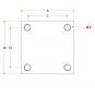 160x160x30/1x120x120M20-4H 8005500 La Walterscheid® Technique d’attelage Walterscheid® Plaque de montage ASP7120 - 8005500