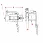 IN338 W=389/30/20 mm 8005543 La Walterscheid® Technique d’attelage Walterscheid® Accouplement à chape sur plaque mobile IN338/389/30-28N - 8005543