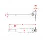 ZPBa3 1/0/1195/41/180/0/0/50 mm 8005646 La Walterscheid® Anhängetechnik Walterscheid® Zugpendelbalken ZPBa4337Cat.3 - 8005646