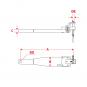 ZPBa4 1/0/1207/41/180/0/0/50 mm 8005647 La Walterscheid® Anhängetechnik Walterscheid® Zugpendelbalken ZPBa4337Cat.4 - 8005647