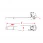 KK80 1/0/1079/41/180/0/0/50 mm 8005649 La Walterscheid® Anhängetechnik Walterscheid® Kugelbalken KBa8337W15 - 8005649