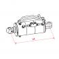 Oberlenker HOLHS-3C130LFDS 8005657 La Walterscheid® Hitches Walterscheid® Top link - 8005657