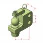 W=250 mm 2xHD55 mmx21 mm R/L 8005696 La Walterscheid® Walterscheid® Zwangslenkung ZWL50KUN2 - 8005696