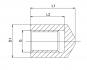 ANSCHWEISSMUFFE HST CAT.3 M33X2 L68 D50 Anschweissmuffe 1 Walterscheid® Walterscheid® Moufle de soudage - 1306215