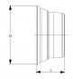 P675 Plastic 1697620 La Walterscheid® Composants de protection Walterscheid® Capuchon intérieur-Flexo 675 noir - 1696720